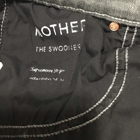 MOTHER The Swooner in Supermoon Stripe Size 27. - Picture 9 of 15
